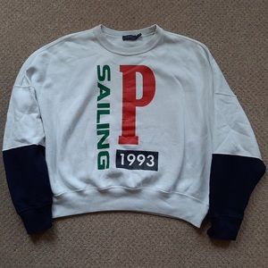Polo sweatshirt